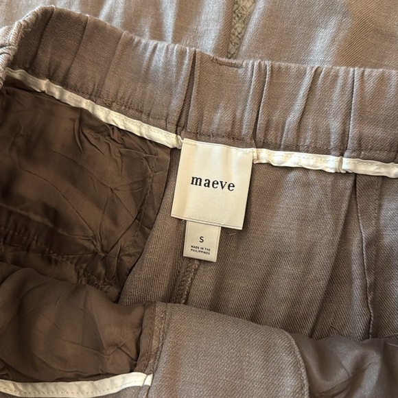 NWT Anthropologie Maeve The Avery Pleated Wide Leg Linen Trousers Pants - Picture 8 of 9